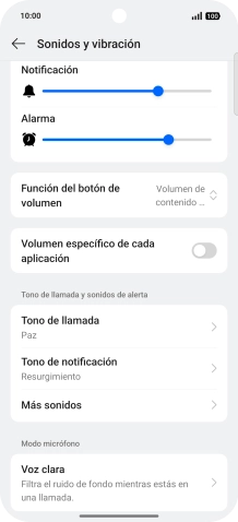 Pulsa Tono de llamada. Pulsa Tono de llamada.