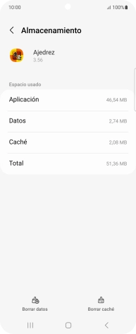 Pulsa Borrar caché. Pulsa Borrar caché.