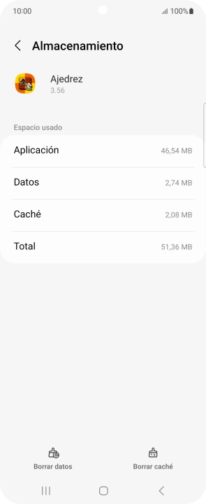 Pulsa Borrar caché. Pulsa Borrar caché.