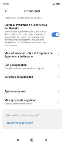 Pulsa Más ajustes de seguridad. Pulsa Más ajustes de seguridad.