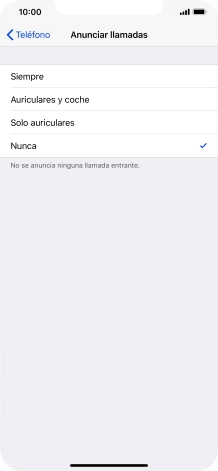 Pulsa Siempre para activar la función cuando el modo silencioso está desactivado. Pulsa Siempre para activar la función cuando el modo silencioso está desactivado.