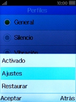 Selecciona Ajustes. Selecciona Ajustes.