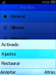 Selecciona Ajustes. Selecciona Ajustes.
