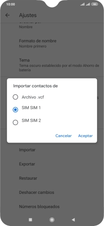 Pulsa Aceptar. Pulsa Aceptar.