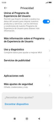 Pulsa Más ajustes de seguridad. Pulsa Más ajustes de seguridad.