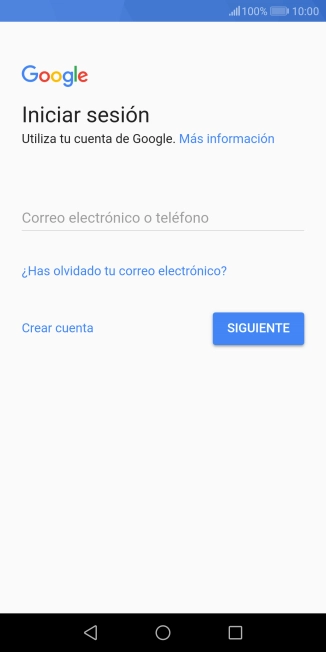 Si no tienes una cuenta de Google, pulsa Crear cuenta y sigue las indicaciones de la pantalla para ver cómo crear una cuenta nueva. Si no tienes una cuenta de Google, pulsa Crear cuenta y sigue las indicaciones de la pantalla para ver cómo crear una cuenta nueva.