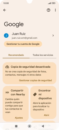 Pulsa Encontrar mi dispositivo. Pulsa Encontrar mi dispositivo.