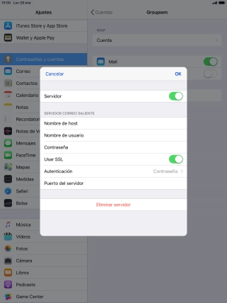 Pulsa el indicador junto a Pulsa el indicador junto a