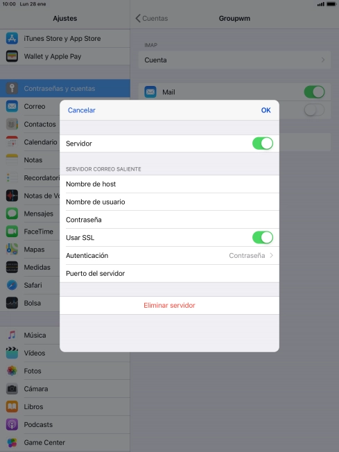 Pulsa el indicador junto a Pulsa el indicador junto a