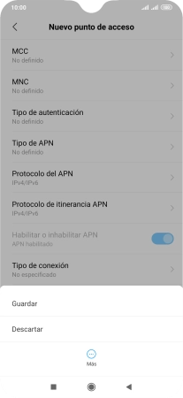 Pulsa Guardar. Pulsa Guardar.