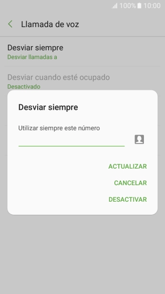 Pulsa DESACTIVAR. Pulsa DESACTIVAR.