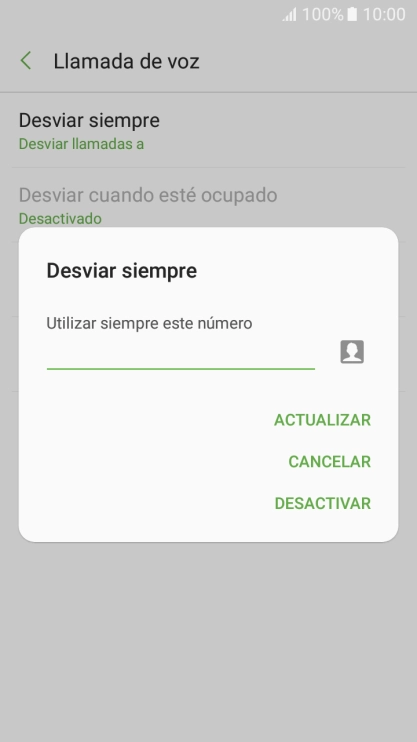 Pulsa DESACTIVAR. Pulsa DESACTIVAR.