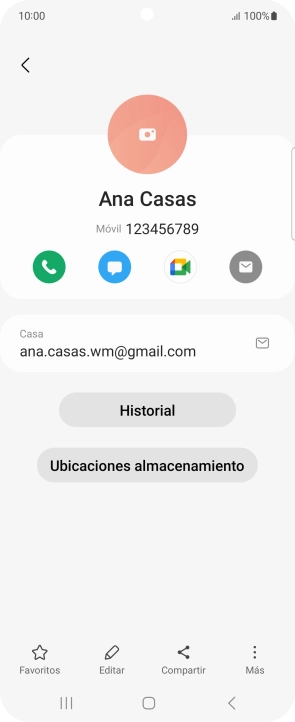 Pulsa el icono de realizar llamadas. Pulsa el icono de realizar llamadas.