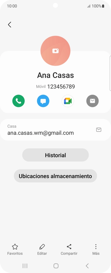 Pulsa el icono de realizar llamadas. Pulsa el icono de realizar llamadas.