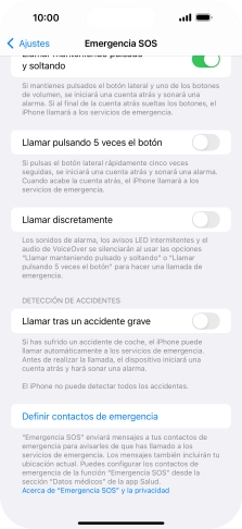 Pulsa el indicador junto a Pulsa el indicador junto a