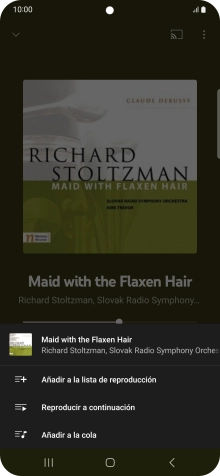 Pulsa Añadir a la lista de reproducción. Pulsa Añadir a la lista de reproducción.