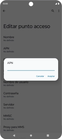 Introduce airtelwap.es y pulsa Aceptar. Introduce airtelwap.es y pulsa Aceptar.
