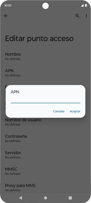 Introduce airtelwap.es y pulsa Aceptar. Introduce airtelwap.es y pulsa Aceptar.