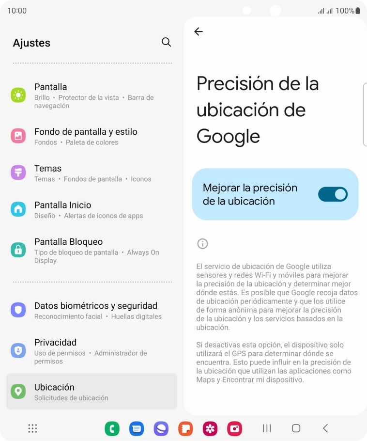 Pulsa el indicador junto a Pulsa el indicador junto a