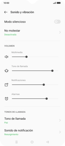 Pulsa Tono de llamada. Pulsa Tono de llamada.
