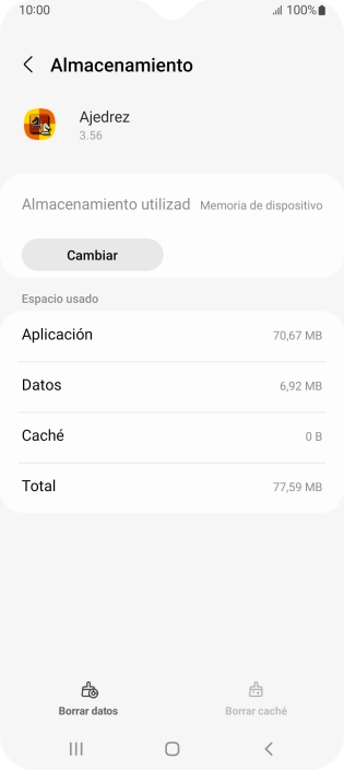 Pulsa la tecla de inicio para terminar y regresar a la pantalla de inicio. Pulsa la tecla de inicio para terminar y regresar a la pantalla de inicio.