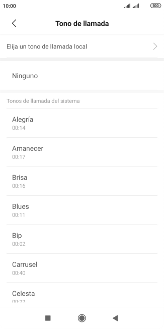 Pulsa la tecla de inicio para terminar y regresar a la pantalla de inicio. Pulsa la tecla de inicio para terminar y regresar a la pantalla de inicio.