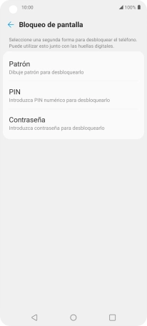Pulsa el código de seguridad deseado y sigue las indicaciones de la pantalla para crear un código de seguridad del teléfono adicional. Pulsa el código de seguridad deseado y sigue las indicaciones de la pantalla para crear un código de seguridad del teléfono adicional.