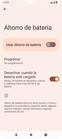 Pulsa el indicador junto a Pulsa el indicador junto a