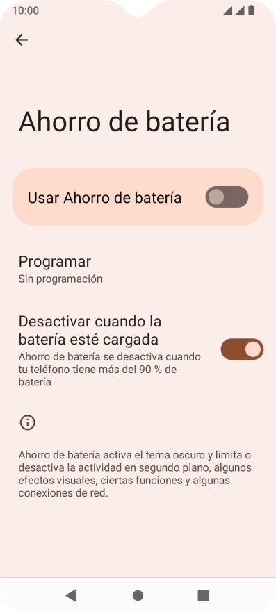 Pulsa el indicador junto a Pulsa el indicador junto a