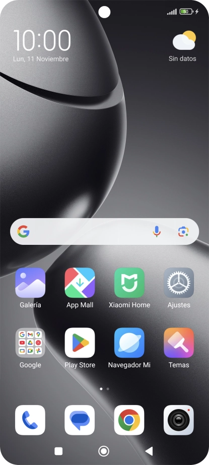 Cuando el icono de carga de batería aparece en la pantalla, el teléfono se está cargando. Cuando el icono de carga de batería aparece en la pantalla, el teléfono se está cargando.