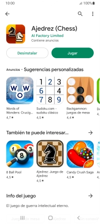 Pulsa la tecla de inicio para terminar y regresar a la pantalla de inicio. Pulsa la tecla de inicio para terminar y regresar a la pantalla de inicio.
