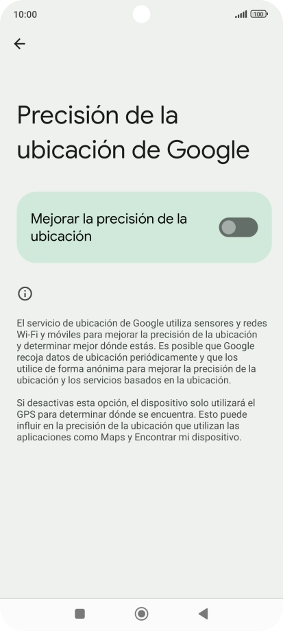 Si pulsas el indicador junto a Si pulsas el indicador junto a