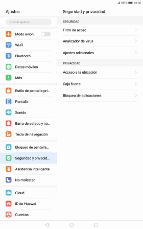 Pulsa Ajustes adicionales. Pulsa Ajustes adicionales.