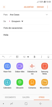 Pulsa Mis archivos y desplázate a la carpeta deseada. Pulsa Mis archivos y desplázate a la carpeta deseada.
