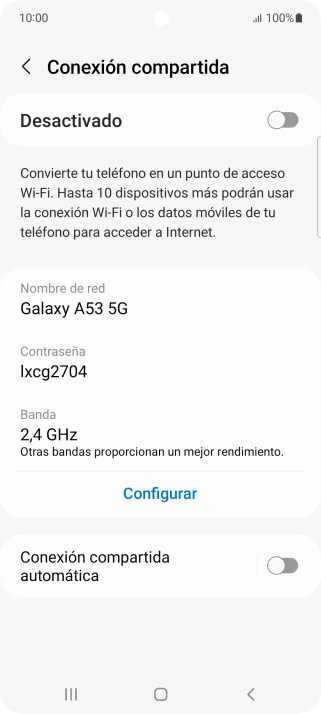 Pulsa Configurar. Pulsa Configurar.