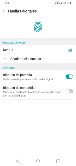 Pulsa el indicador junto a los ajustes deseados para activarlos o desactivarlos. Pulsa el indicador junto a los ajustes deseados para activarlos o desactivarlos.