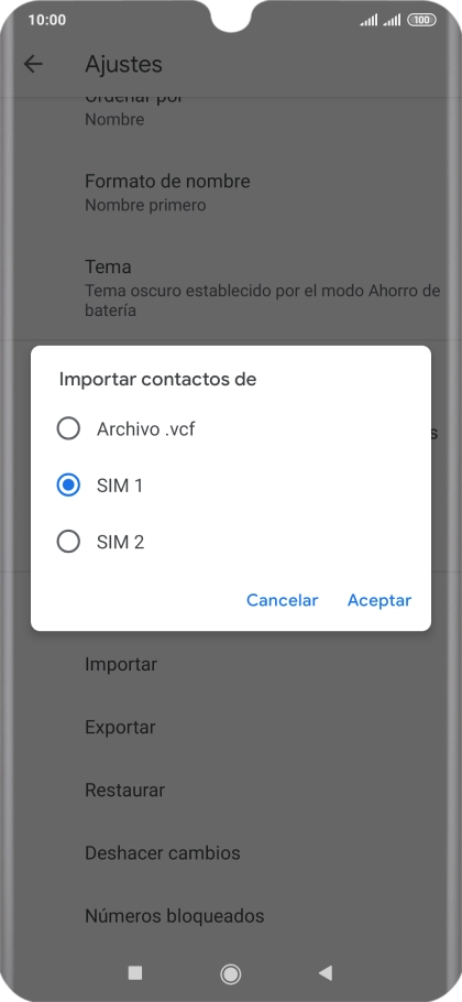 Pulsa Aceptar. Pulsa Aceptar.