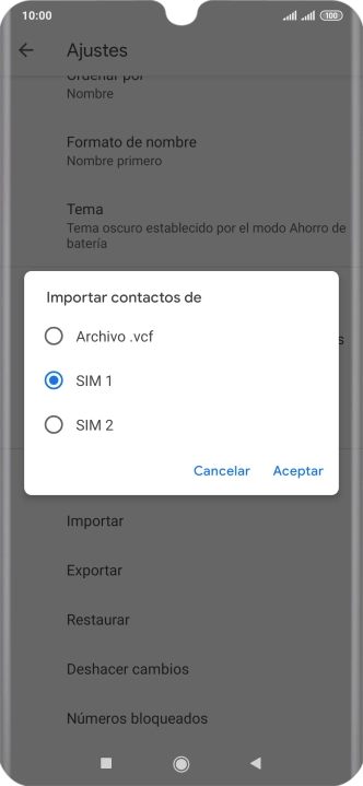 Pulsa Aceptar. Pulsa Aceptar.