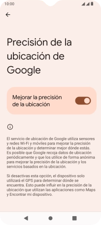 Si pulsas el indicador junto a Si pulsas el indicador junto a