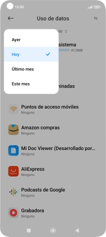 Pulsa el ajuste deseado. Pulsa el ajuste deseado.