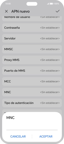 Introduce 01 y pulsa ACEPTAR. Introduce 01 y pulsa ACEPTAR.