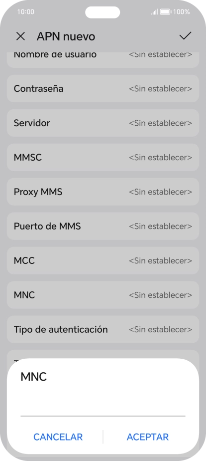 Introduce 01 y pulsa ACEPTAR. Introduce 01 y pulsa ACEPTAR.