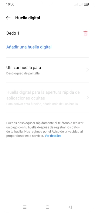 Pulsa la tecla de retroceso. Pulsa la tecla de retroceso.