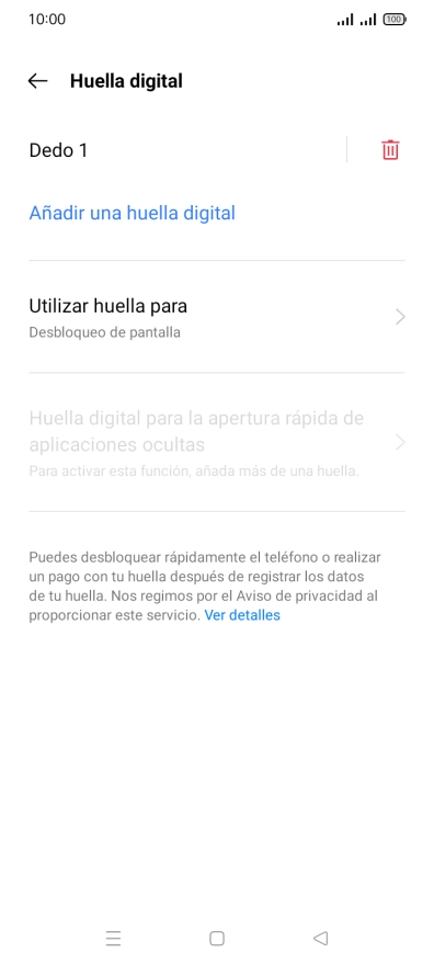 Pulsa la tecla de retroceso. Pulsa la tecla de retroceso.