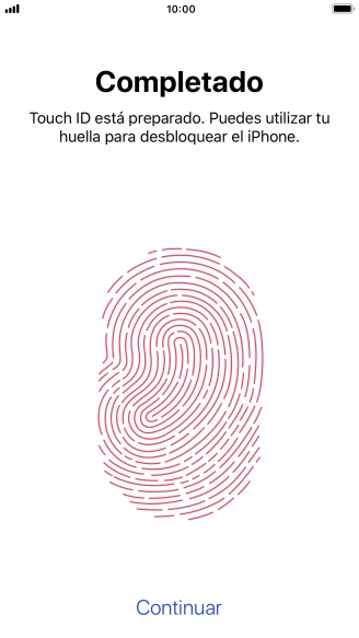 Pulsa Continuar. Si no has añadido anteriormente un código de seguridad, tendrás que introducir un código de libre elección dos veces consecutivas. Pulsa Continuar. Si no has añadido anteriormente un código de seguridad, tendrás que introducir un código de libre elección dos veces consecutivas.