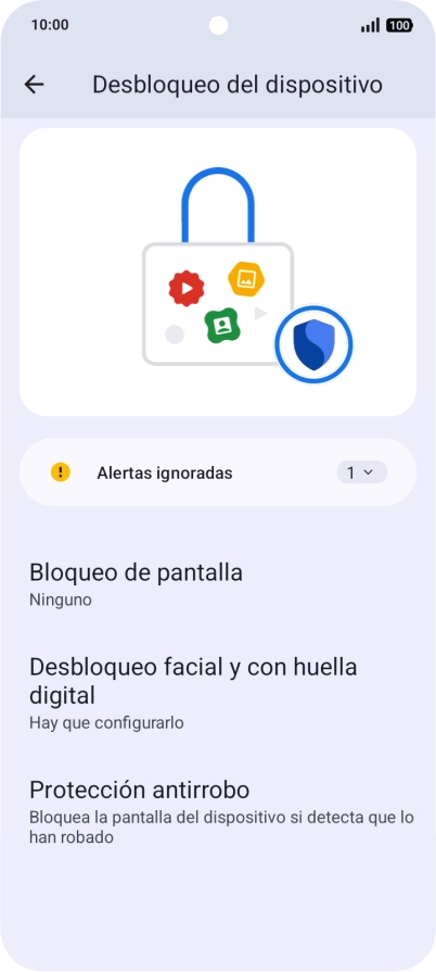 Pulsa Desbloqueo facial y con huella digital. Pulsa Desbloqueo facial y con huella digital.