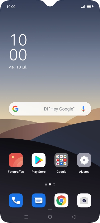 Cuando el icono de carga de batería aparece en la pantalla, el teléfono se está cargando. Cuando el icono de carga de batería aparece en la pantalla, el teléfono se está cargando.