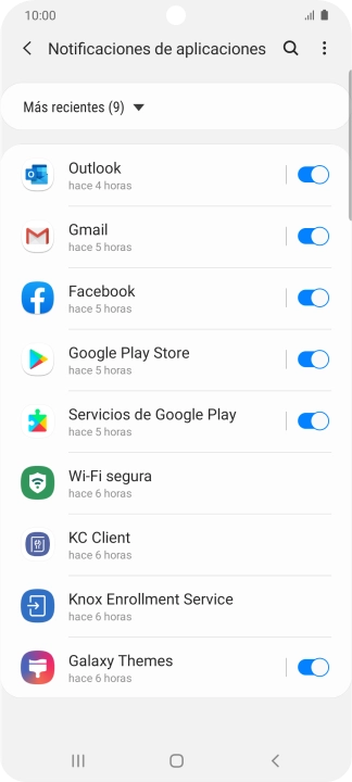 Pulsa la lista desplegable. Pulsa la lista desplegable.