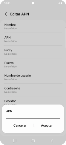Introduce airtelwap.es y pulsa Aceptar. Introduce airtelwap.es y pulsa Aceptar.
