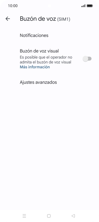 Pulsa Ajustes avanzados. Pulsa Ajustes avanzados.